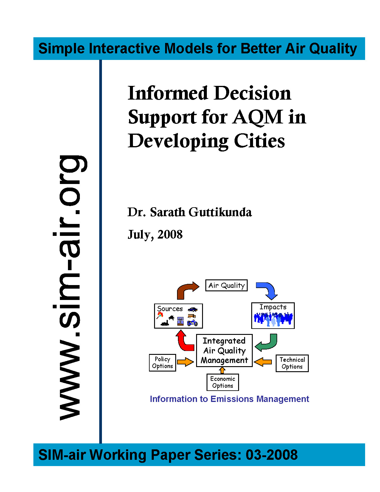 SIM-air Working Paper Series