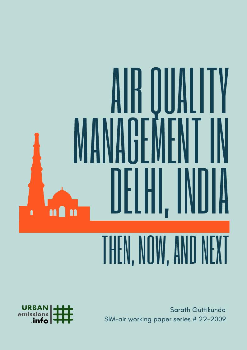 SIM-air Working Paper Series