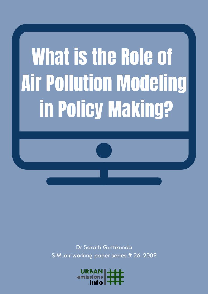 SIM-air Working Paper Series